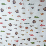 MANTEL POR METRO PECES