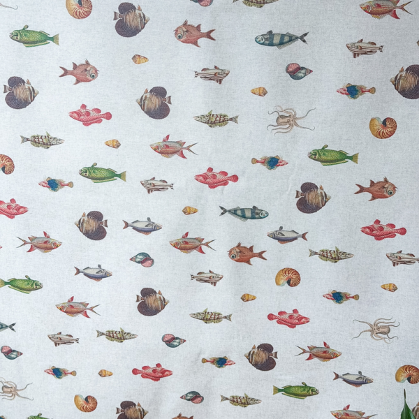 MANTEL POR METRO PECES