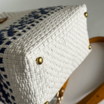 CARTERA MINIBAG MEXICO BLANCA Y AZUL - Imagen 3