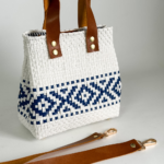 CARTERA MINIBAG MEXICO BLANCA Y AZUL - Imagen 4