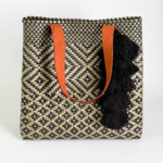 BOLSO HANDBAG MEXICO ROMBOS DORADOS