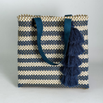 BOLSO HANDBAG MEXICO RAYAS AZUL