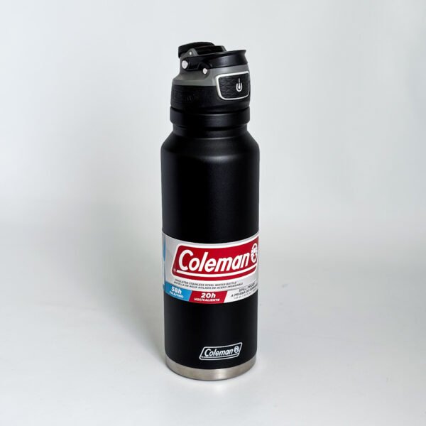 BOTELLA TÉRMICA COLEMAN FREEFLOW NEGRO 1.2L