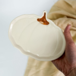 PLATO TANIT CALABAZA BLANCO - Imagen 3