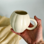 TAZA TANIT CALABAZA NATURAL - Imagen 3