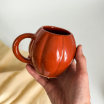 TAZA TANIT CALABAZA TERRACOTA