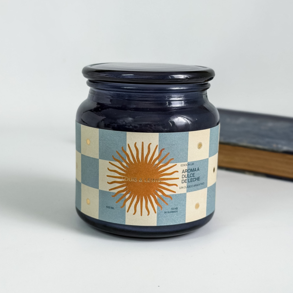 VELA ARGENTINA DULCE DE LECHE 500GR