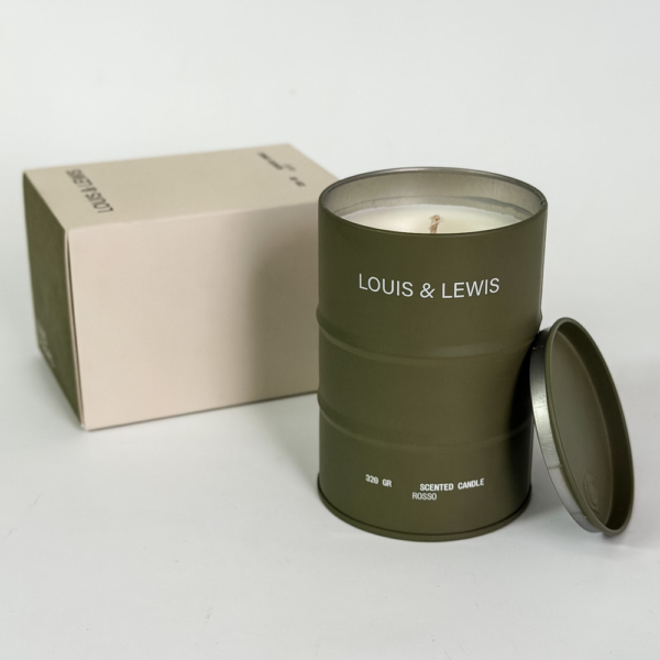 VELA DRUM LOUIS & LEWIS ROSSO-GREEN 320ML