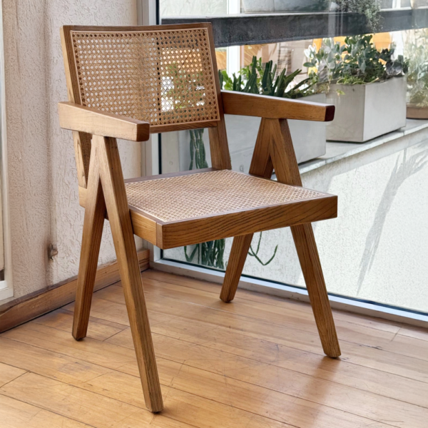 SILLA COIHUE NATURAL/RATAN