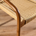 SILLONCITO LACAR MADERA OSCURA - Imagen 2