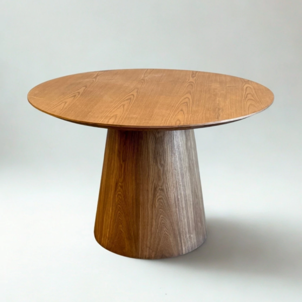 MESA VERA REDONDA DE ROBLE 120CM