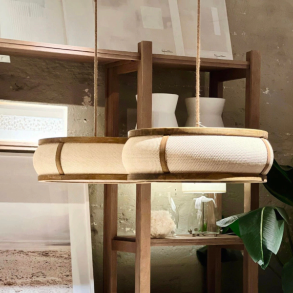 LÁMPARA DE TECHO DONNA NATURAL