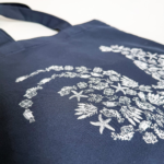 BOLSA TOTE BAG DISEÑO EL GALPÓN AZUL MARINO - Imagen 3