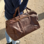 BOLSO VIAJERO DE CUERO - Imagen 3
