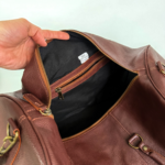 BOLSO VIAJERO DE CUERO - Imagen 5