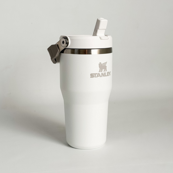 BOTELLA STANLEY FLIP STRAW 2.0 591ML FROST