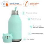 BOTELLA ASOBU BESTIE GATO 460 ML - Imagen 2