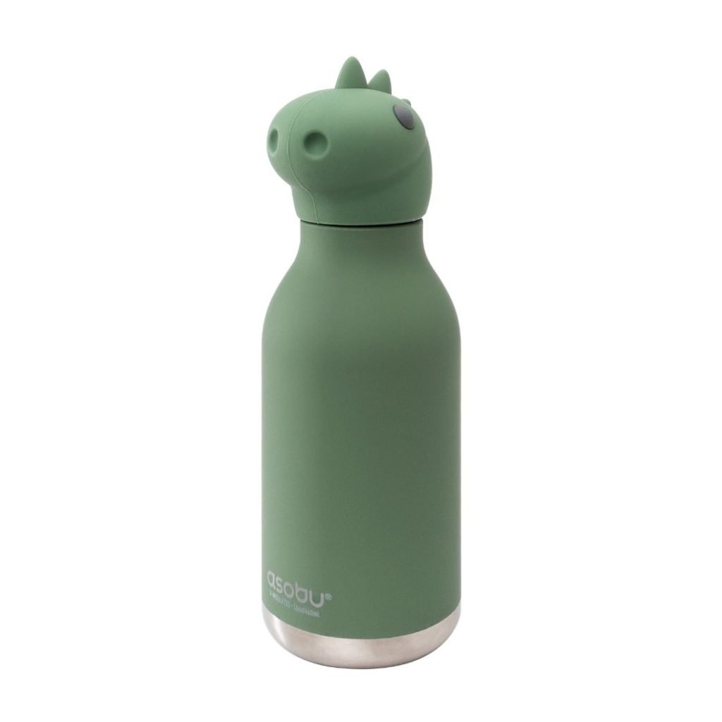 asobu botella_dino 1 BOTELLA ASOBU BESTIE DINOSAURIO 460ML - Imagen 1