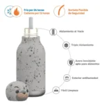 BOTELLA ASOBU BESTIE FOCA   460ML - Imagen 2
