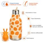 BOTELLA ASOBU BESTIE JIRAFA 460 ML - Imagen 2
