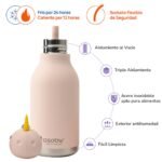 BOTELLA ASOBU BESTIE UNICORNIO 460ML - Imagen 2