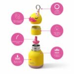 MINI BOTELLA ASOBU BESTIE PATO 200ML - Imagen 2