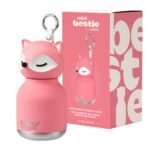 MINIBOTELLA ASOBU BESTIE ZORRO ROSA 200ML - Imagen 6
