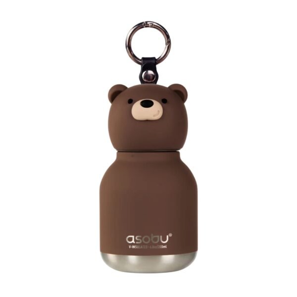 MINIBOTELLA ASOBU BESTIE OSO MARRON 200 ML
