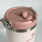 BOTELLA STANLEY FLIP STRAW 2.0 591ML ROSE QUA - Imagen 3