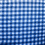 TELA MANTEL ANTIMANCHAS POR MEDIO METRO - CUADRILLE VICHY JARA AZUL