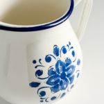 JARRA BOMBE XL FLORES AZULES - Imagen 2